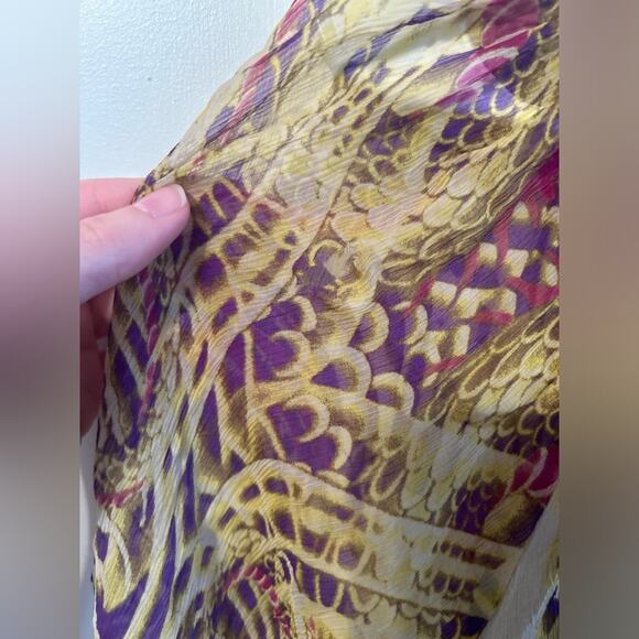 Jean Paul Gaultier Silk Made in Italy Peasant Style Soleil Blouse M - Picture 2 of 7